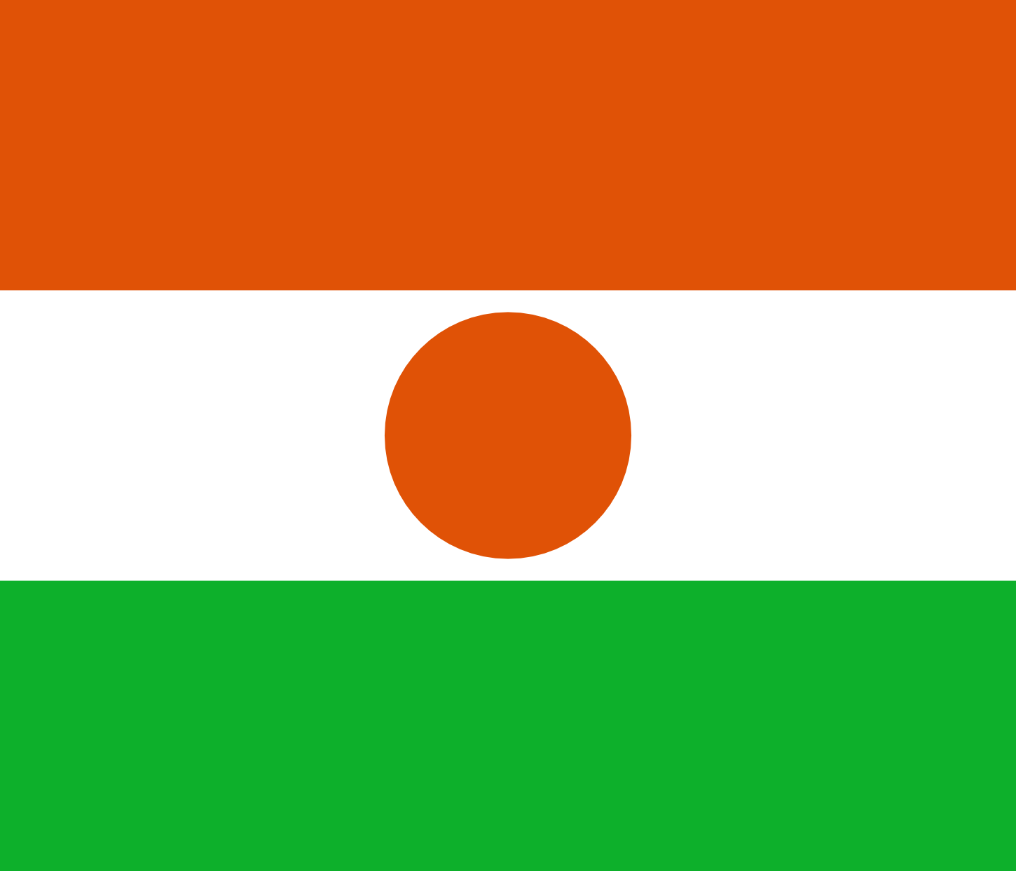 Image du drapeau d'état de l'état Niger - a la résolution 1450x1243 - Africa Image du drapeau d'état de l'état Niger - a la résolution 1450x1243 - Africa