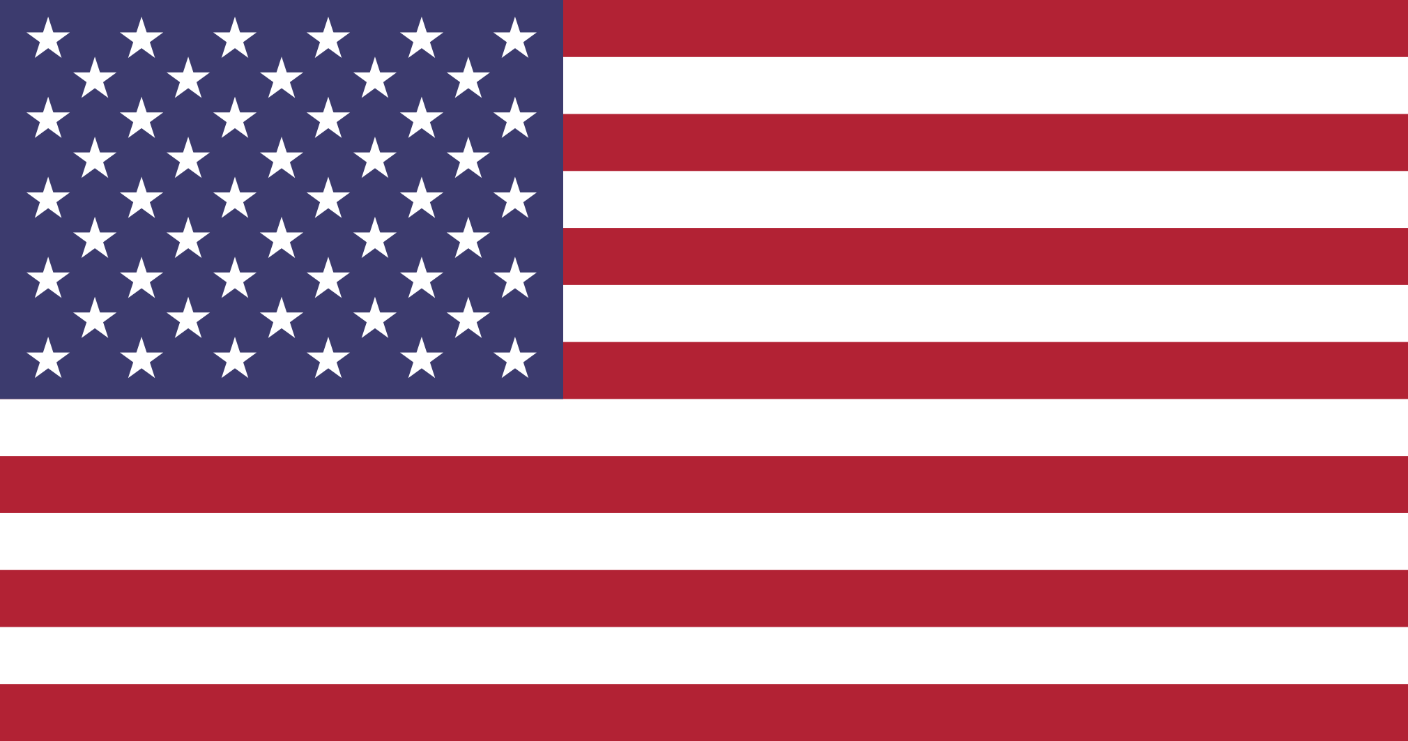 Image du drapeau d'état de l'état États-Unis - a la résolution 2020x1063 - Amérique du Nord