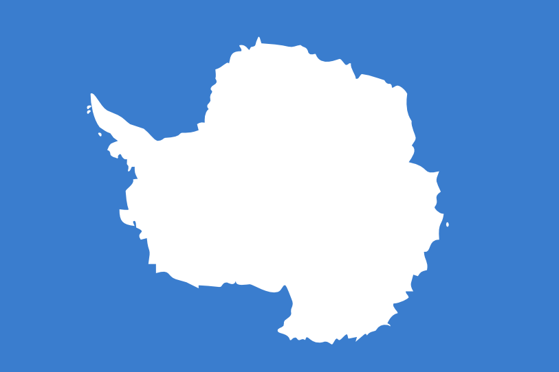 Image du drapeau d'état de l'état Antarctique - a la résolution 813x542 - Antarctique