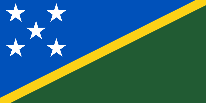 Image du drapeau d'état de l'état Îles Salomon - a la résolution 813x407 - Oceania Image du drapeau d'état de l'état Îles Salomon - a la résolution 813x407 - Oceania