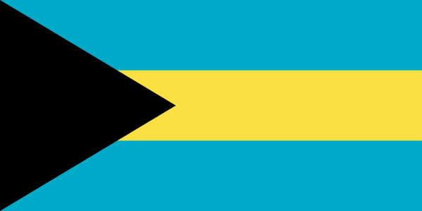 Drapeau des Bahamas, La | Bahamas, The | Drapeaux des pays du monde | Vlajky.org