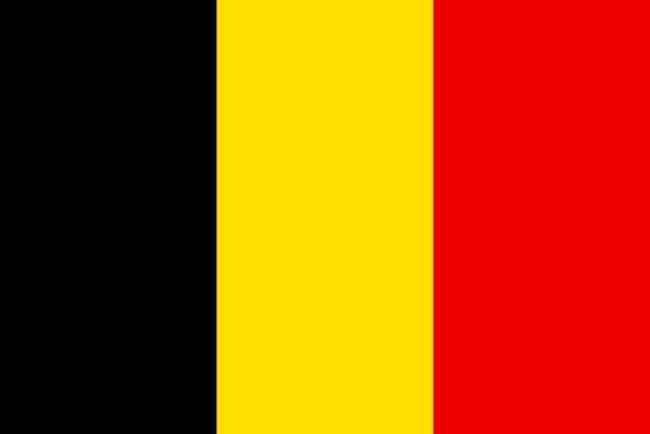 Pavillon de la Belgique | Belgique | Drapeaux des pays du monde | Vlajky.org