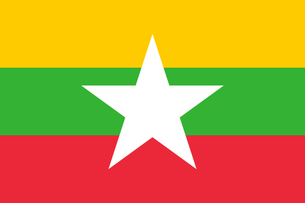 Drapeau de la Birmanie | Birmanie | Drapeaux des pays du monde | Vlajky.org