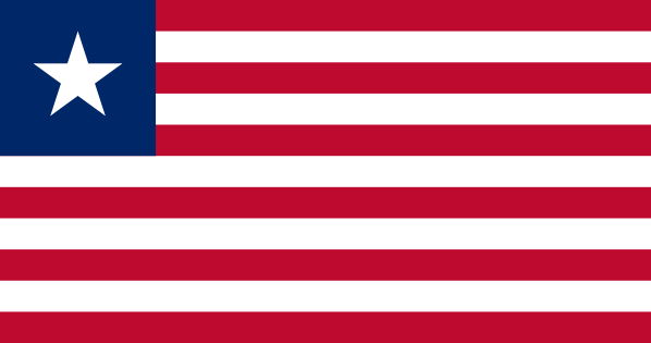 Drapeau du Libéria | Libéria | Drapeaux des pays du monde | Vlajky.org