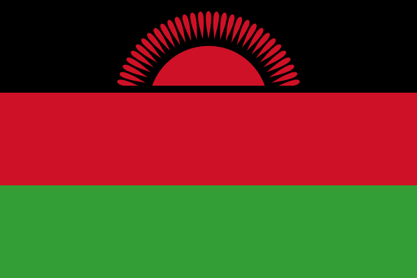 Drapeau du Malawi | Malawi | Drapeaux des pays du monde | Vlajky.org
