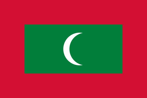 Drapeau des Maldives | Maldives | Drapeaux des pays du monde | Vlajky.org