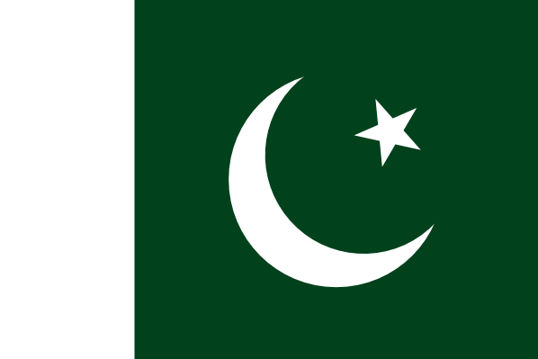 Drapeau du Pakistan | Pakistan | Drapeaux des pays du monde | Vlajky.org