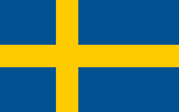 Drapeau de la Suede | Suede | Drapeaux des pays du monde | Vlajky.org