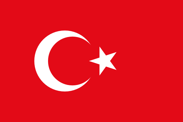 Drapeau de la Turquie | Turquie | Drapeaux des pays du monde | Vlajky.org
